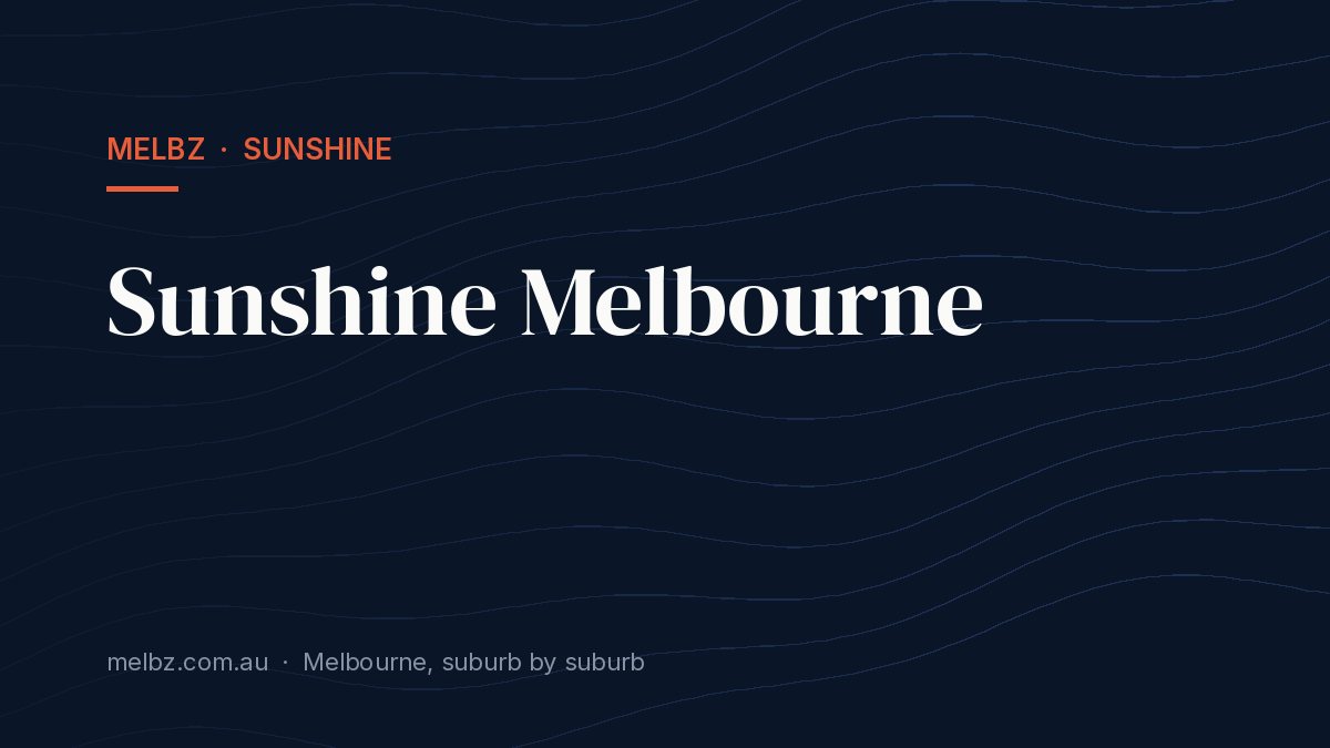 Title card: Sunshine Melbourne
