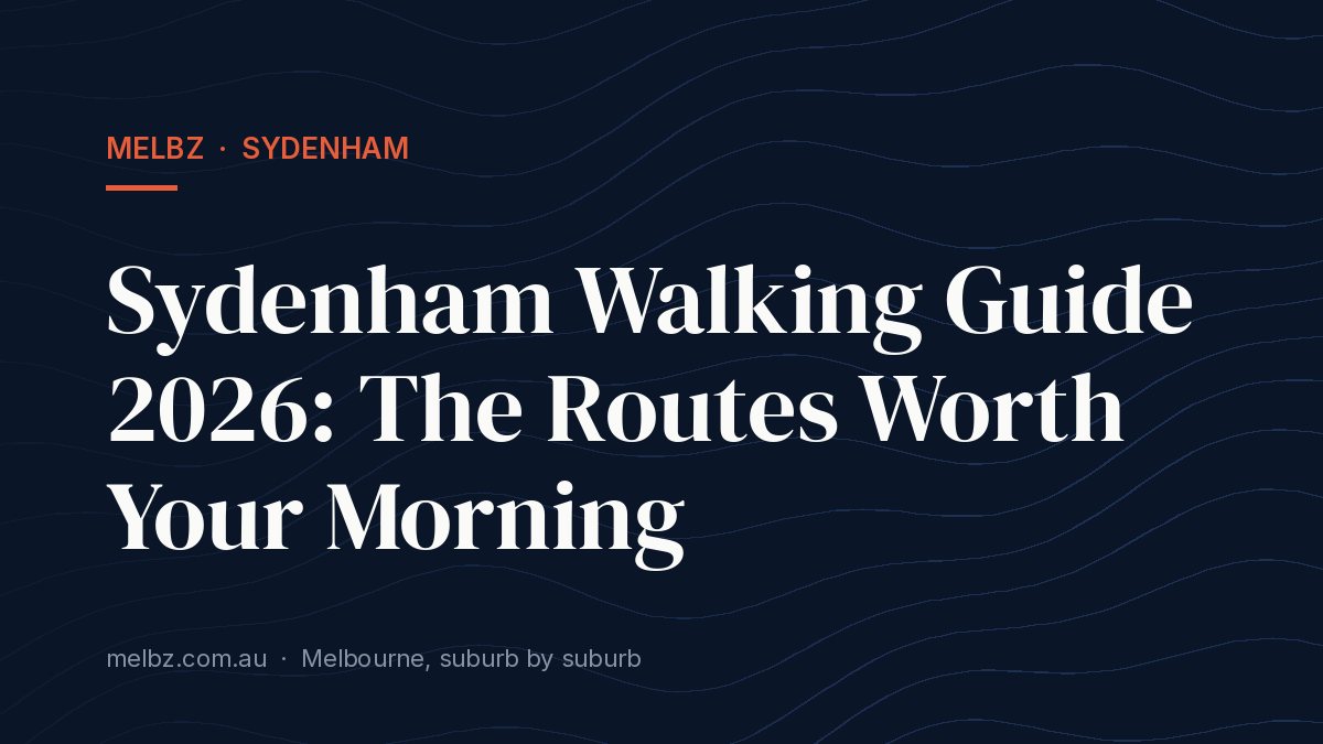 Title card: Sydenham Walking Guide 2026: The Routes Worth Your Morning