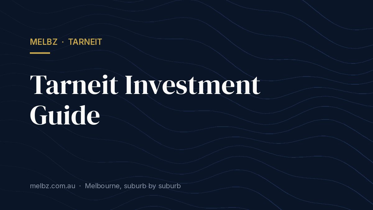 Title card: Tarneit Investment Guide