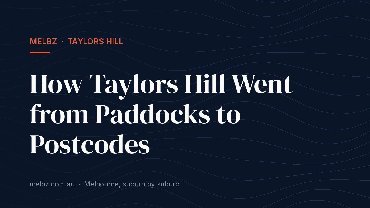 Title card: How Taylors Hill Went from Paddocks to Postcodes