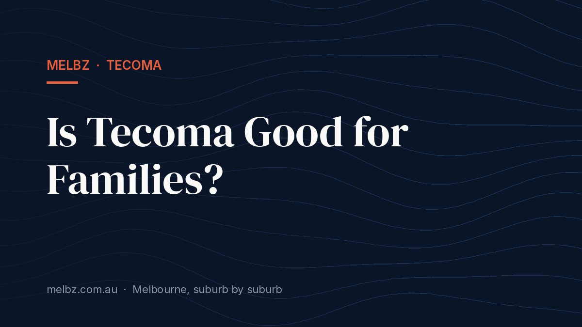 Title card: Is Tecoma Good for Families?