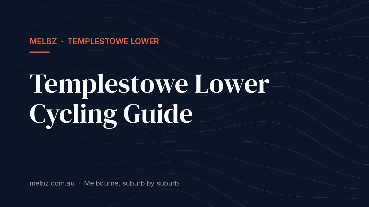 Title card: Templestowe Lower Cycling Guide
