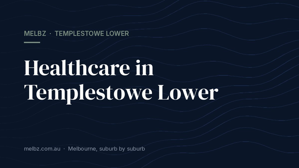 Title card: Healthcare in Templestowe Lower