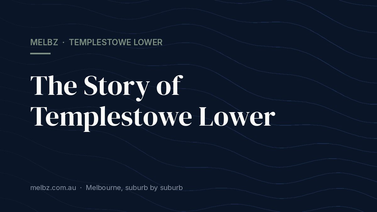 Title card: The Story of Templestowe Lower