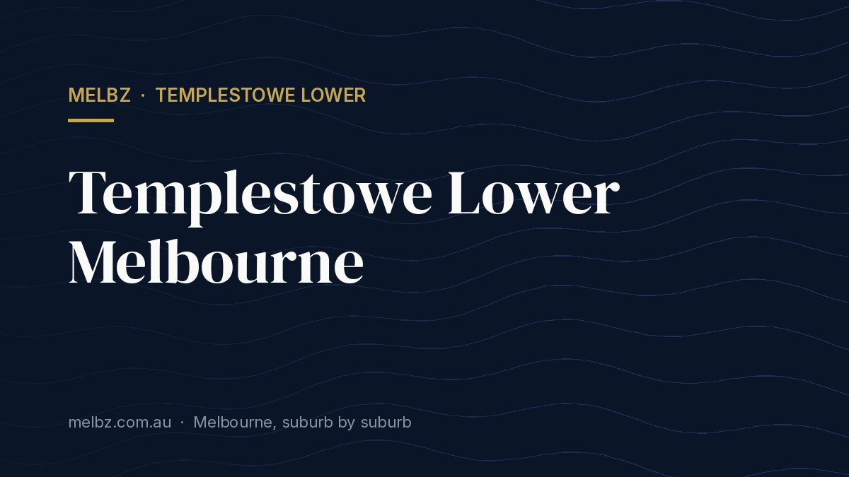 Title card: Templestowe Lower Melbourne
