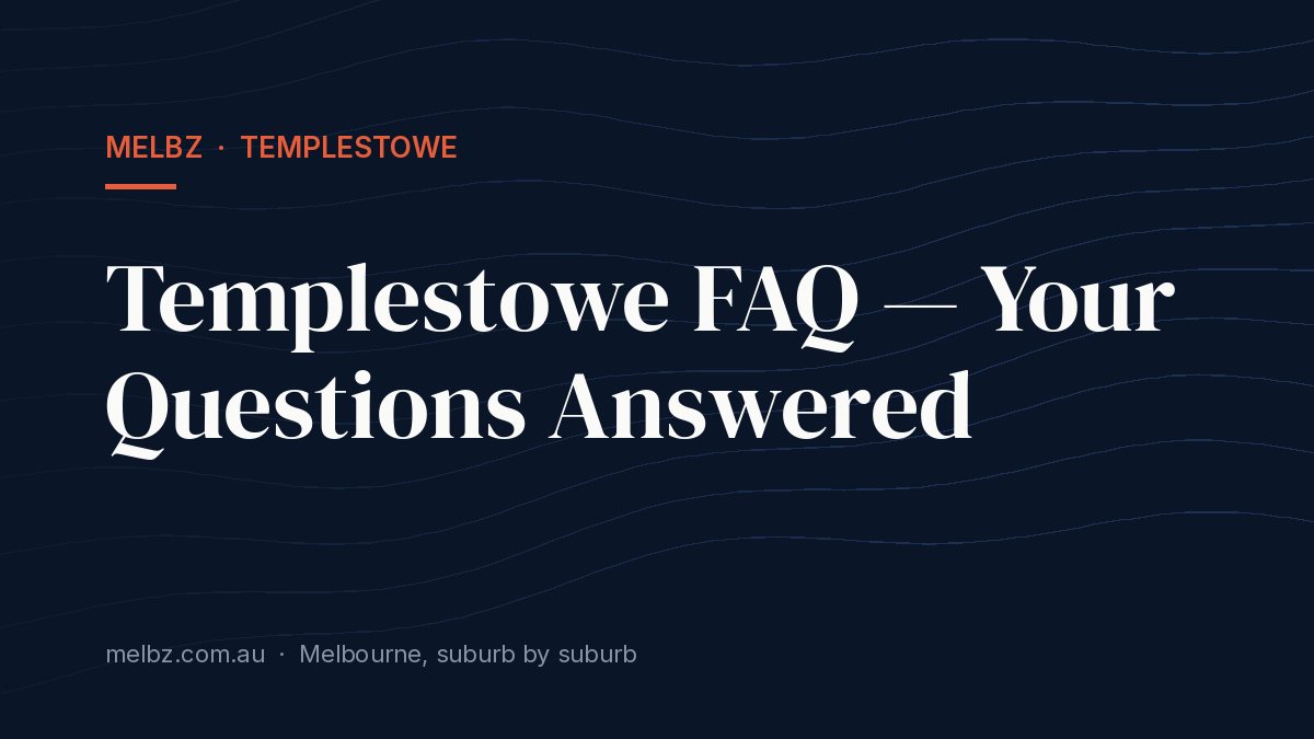 Title card: Templestowe FAQ — Your Questions Answered