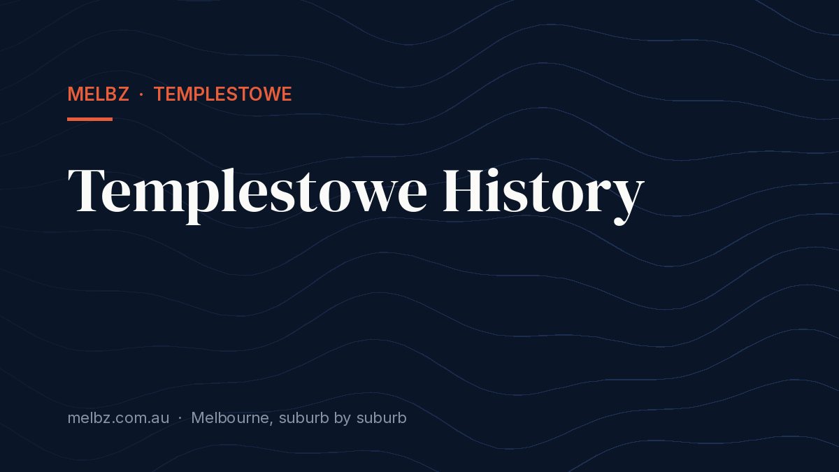 Title card: Templestowe History