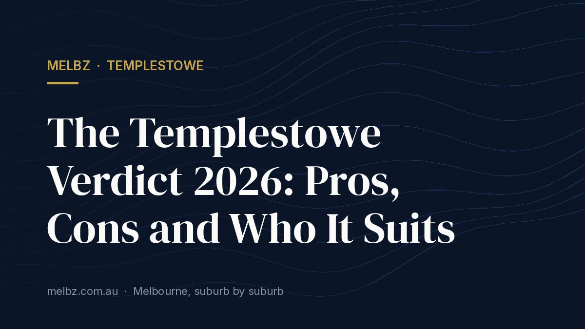 Title card: The Templestowe Verdict 2026: Pros, Cons and Who It Suits