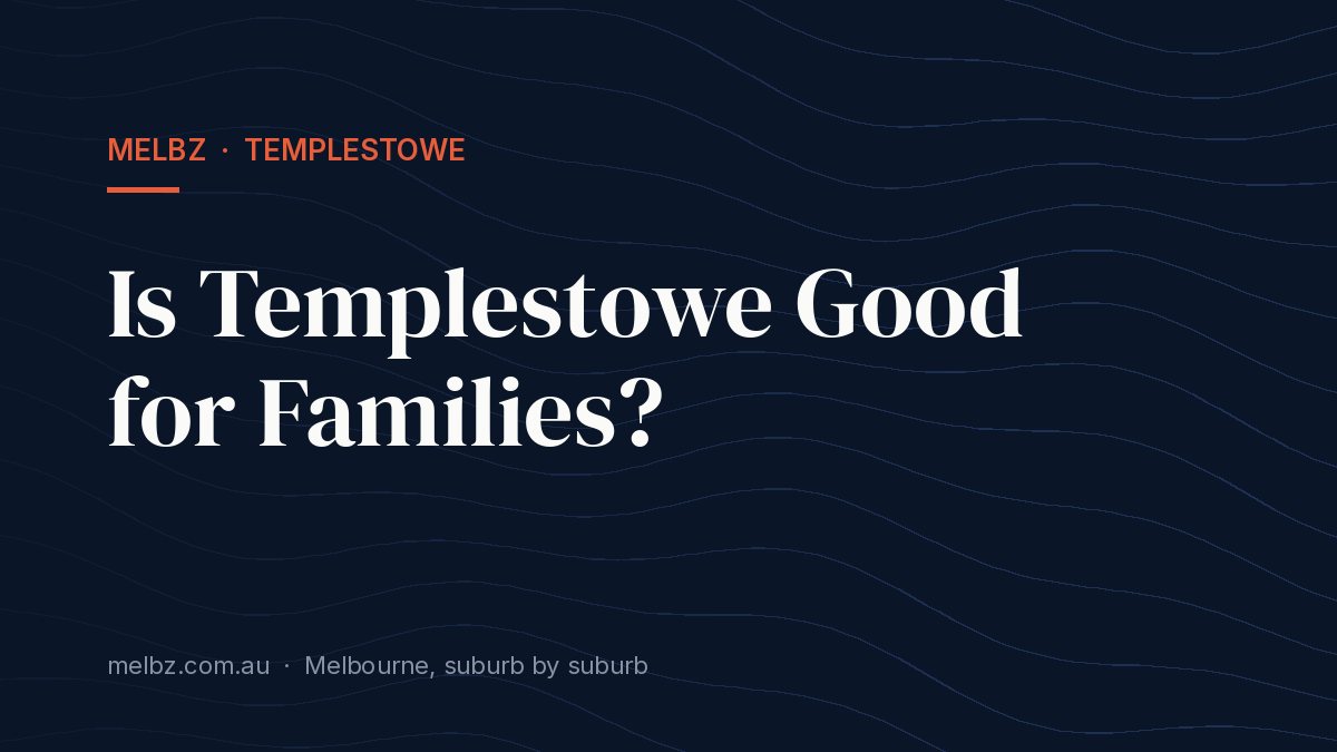 Title card: Is Templestowe Good for Families?