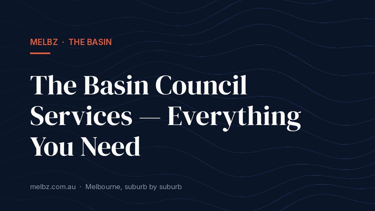 Title card: The Basin Council Services — Everything You Need