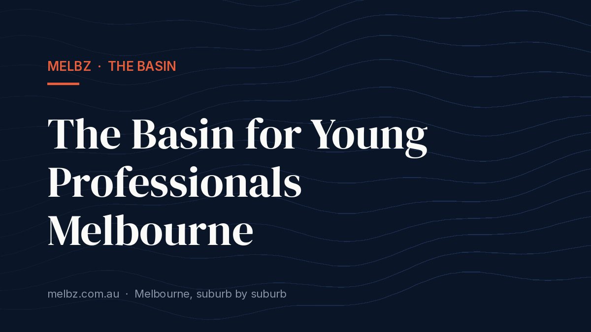 Title card: The Basin for Young Professionals Melbourne