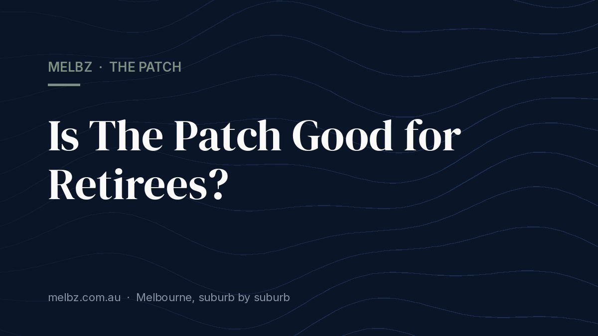 Title card: Is The Patch Good for Retirees?