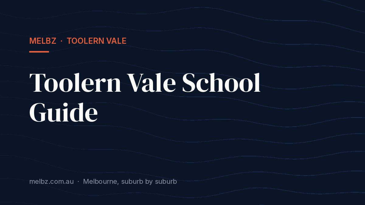 Title card: Toolern Vale School Guide