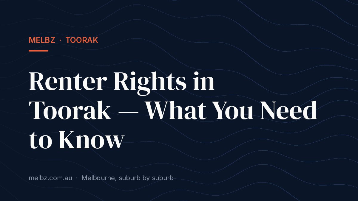 Title card: Renter Rights in Toorak — What You Need to Know