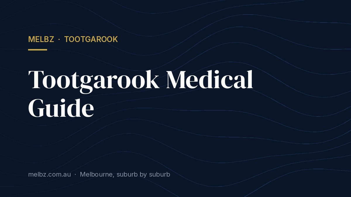 Title card: Tootgarook Medical Guide