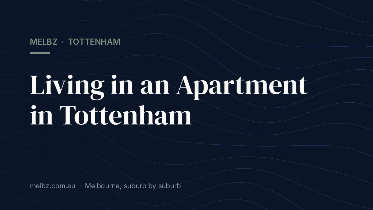 Title card: Living in an Apartment in Tottenham