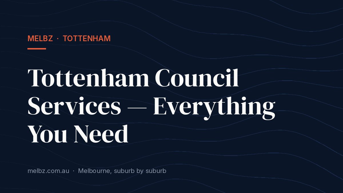 Title card: Tottenham Council Services — Everything You Need