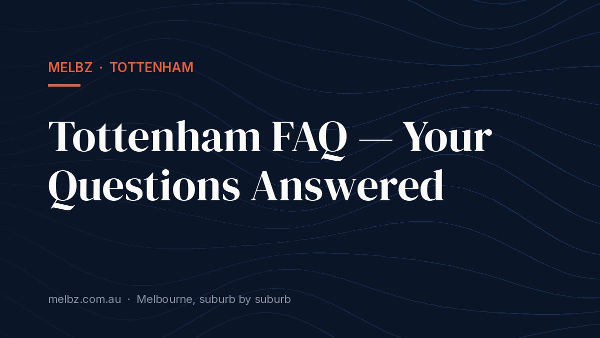 Title card: Tottenham FAQ — Your Questions Answered