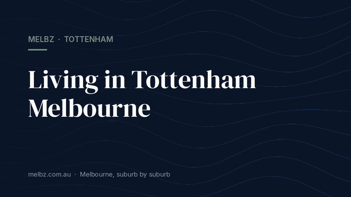 Title card: Living in Tottenham Melbourne