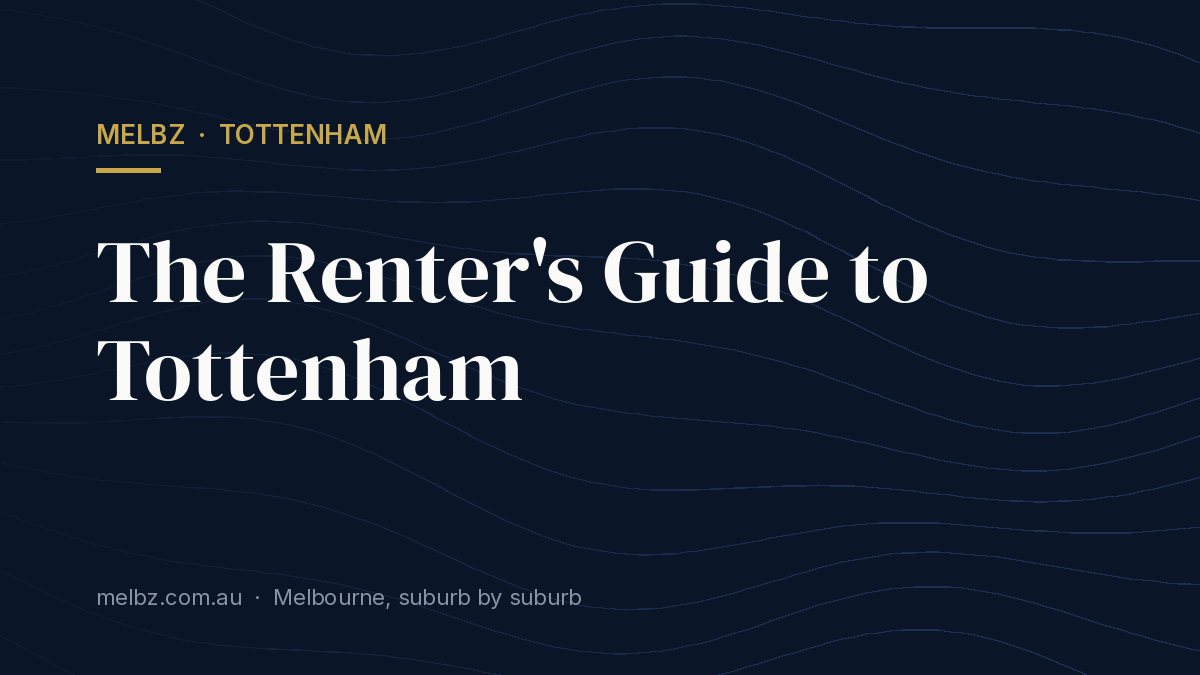Title card: The Renter's Guide to Tottenham