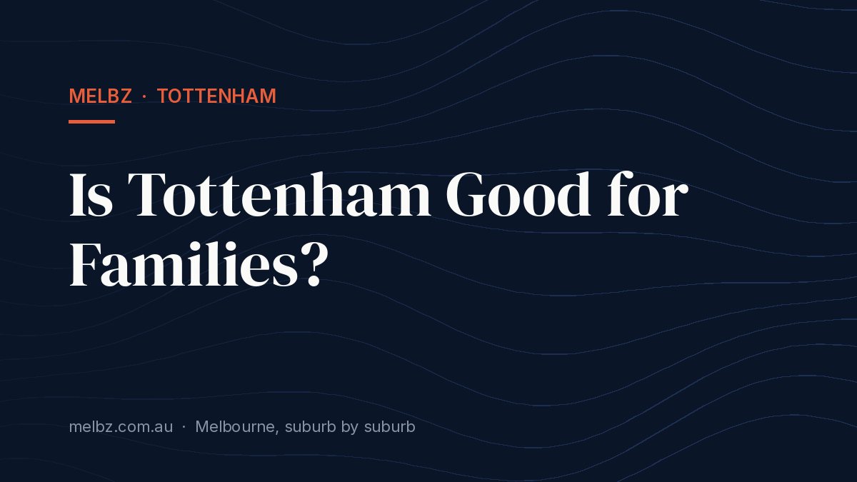 Title card: Is Tottenham Good for Families?