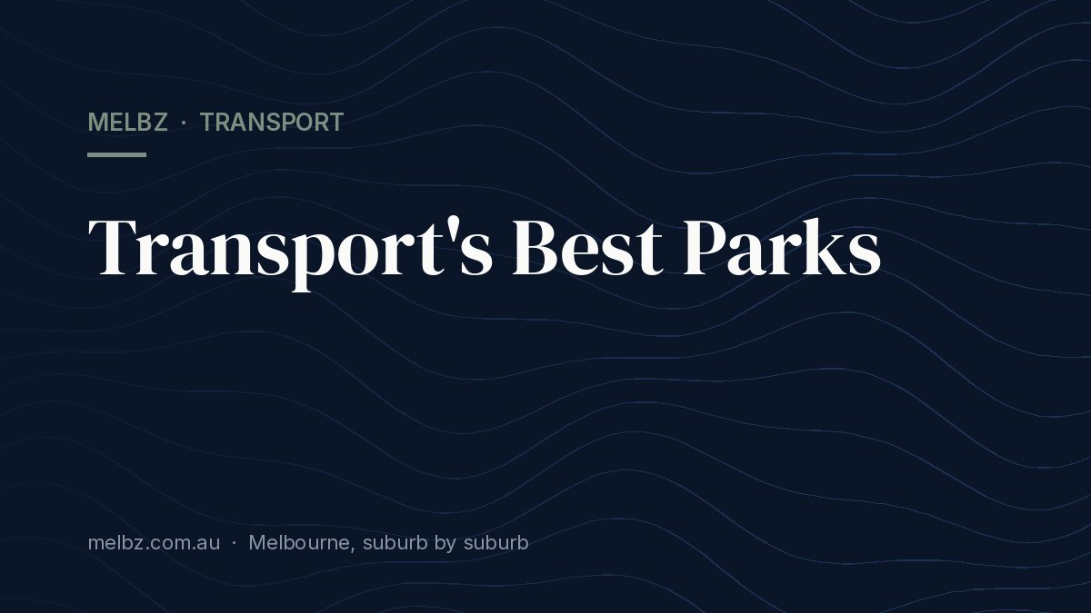 Title card: Transport's Best Parks