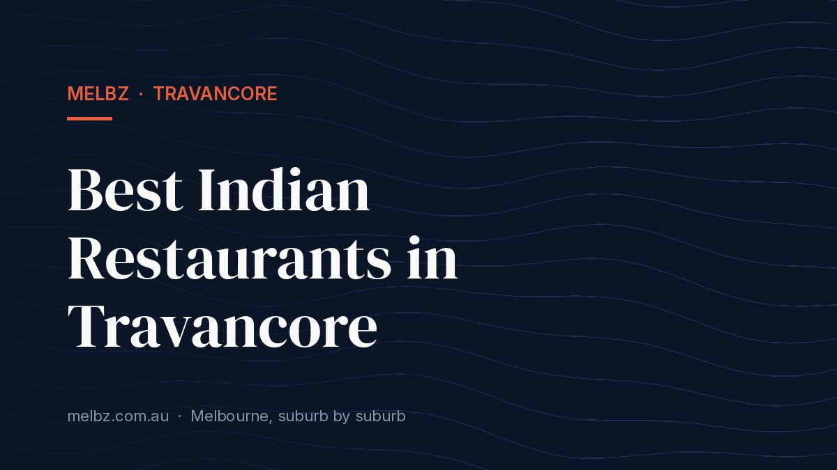 Title card: Best Indian Restaurants in Travancore