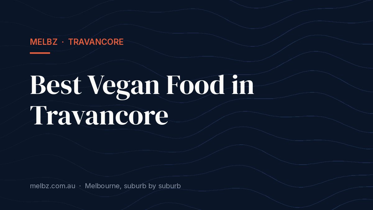 Title card: Best Vegan Food in Travancore