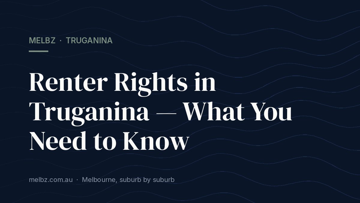 Title card: Renter Rights in Truganina — What You Need to Know