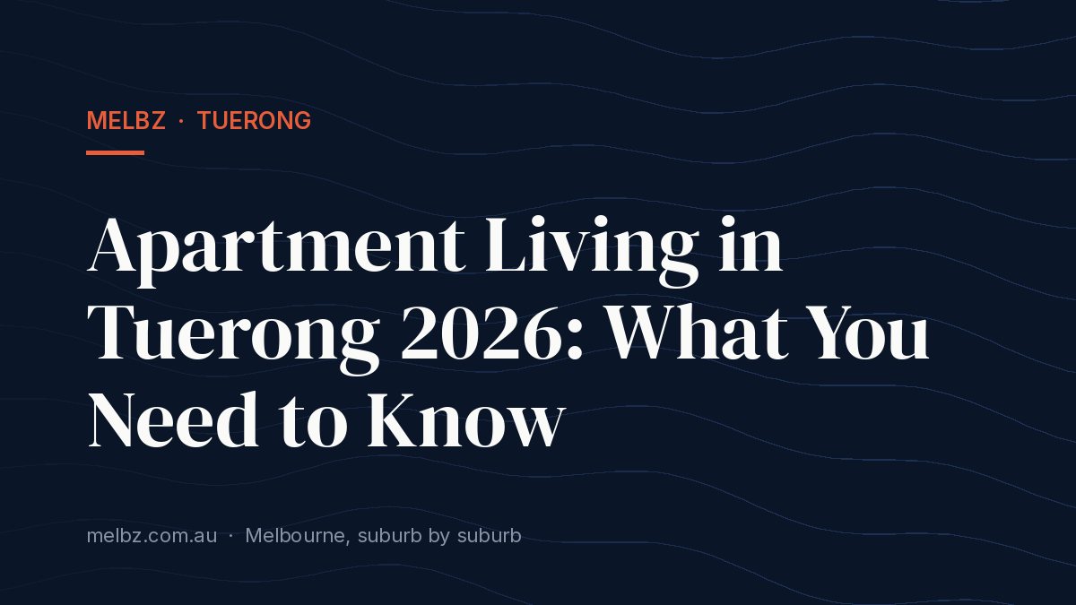 Title card: Apartment Living in Tuerong 2026: What You Need to Know