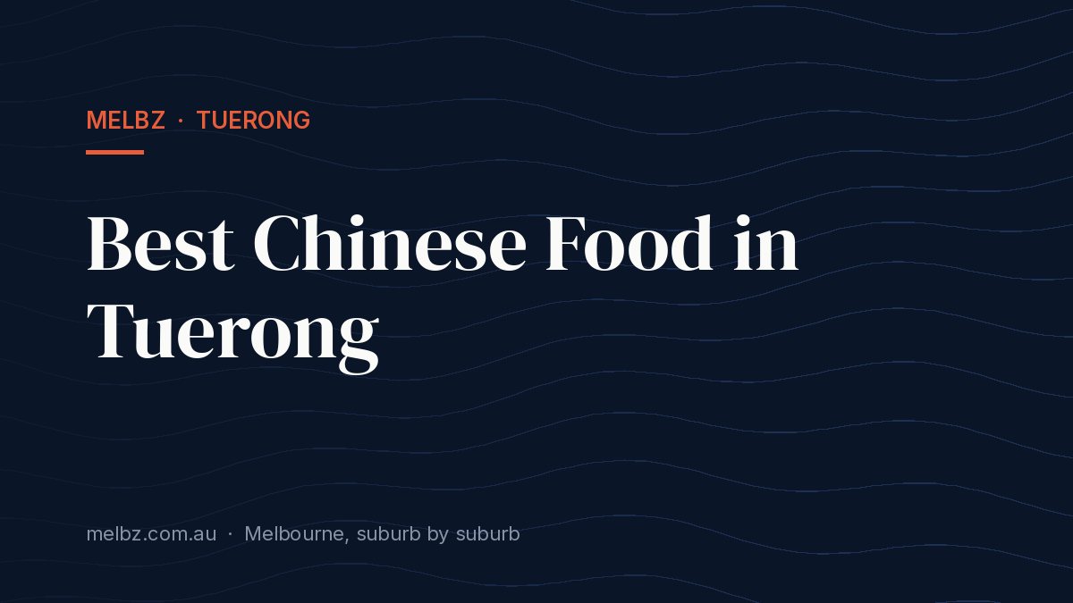 Title card: Best Chinese Food in Tuerong
