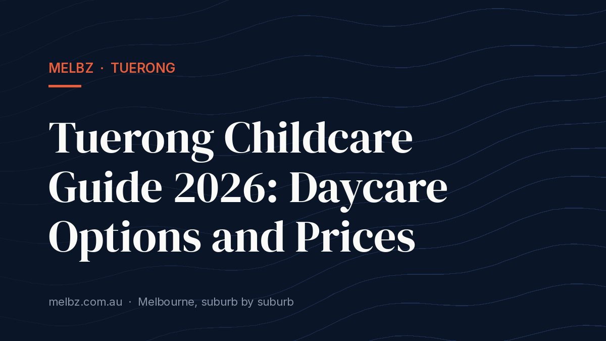 Title card: Tuerong Childcare Guide 2026: Daycare Options and Prices