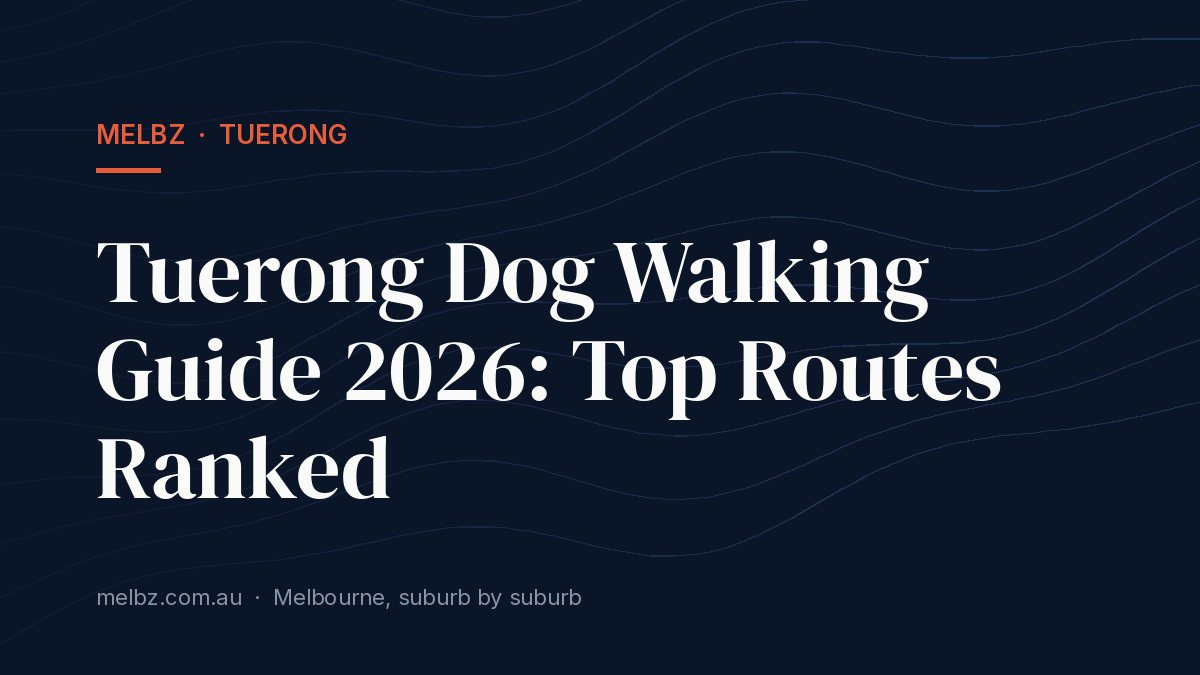 Title card: Tuerong Dog Walking Guide 2026: Top Routes Ranked