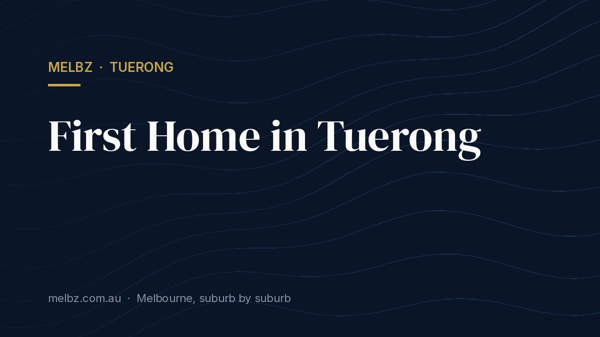 Title card: First Home in Tuerong