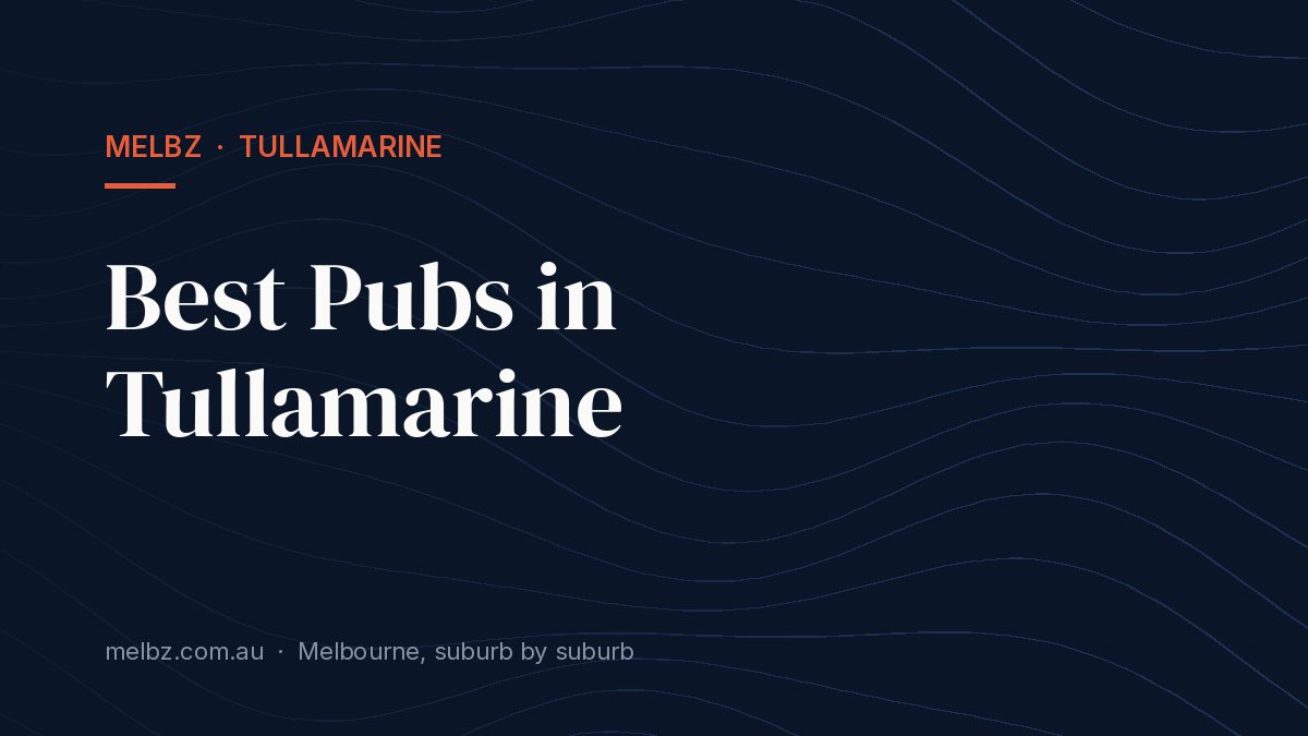 Title card: Best Pubs in Tullamarine