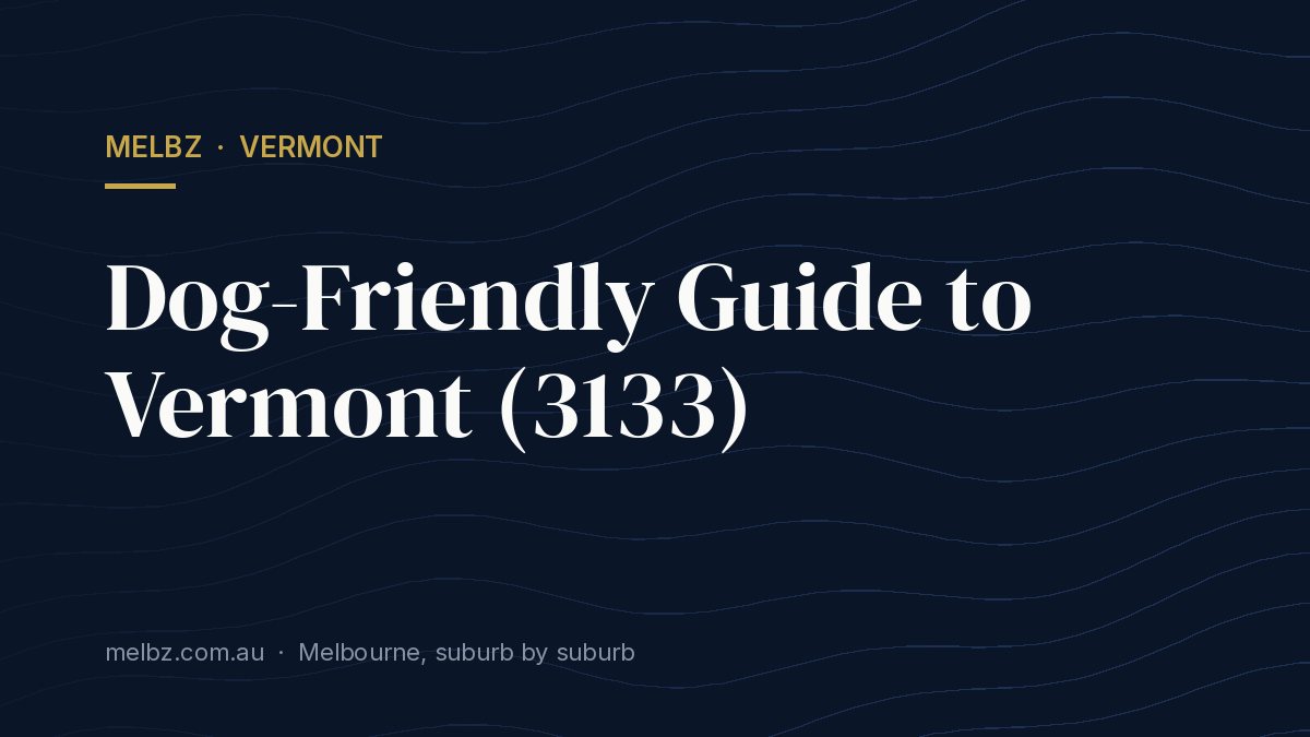 Title card: Dog-Friendly Guide to Vermont (3133)