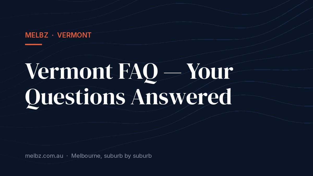 Title card: Vermont FAQ — Your Questions Answered