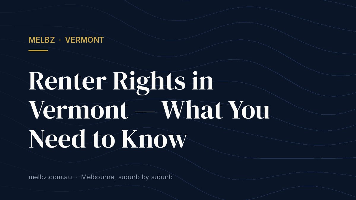 Title card: Renter Rights in Vermont — What You Need to Know