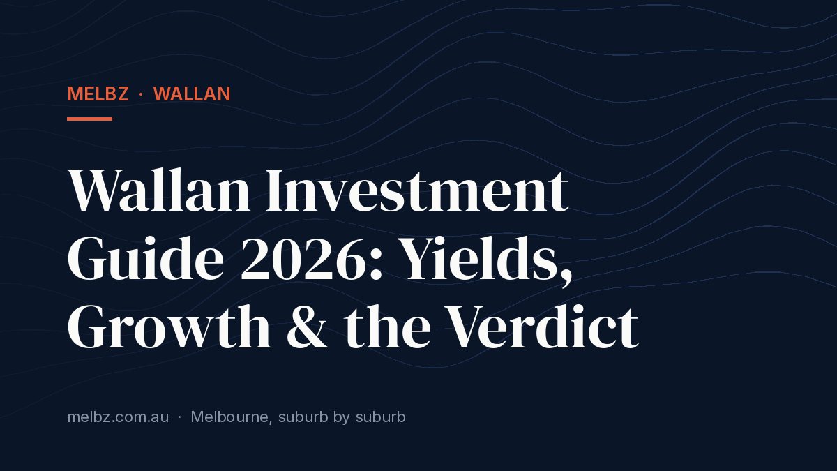 Title card: Wallan Investment Guide 2026: Yields, Growth & the Verdict