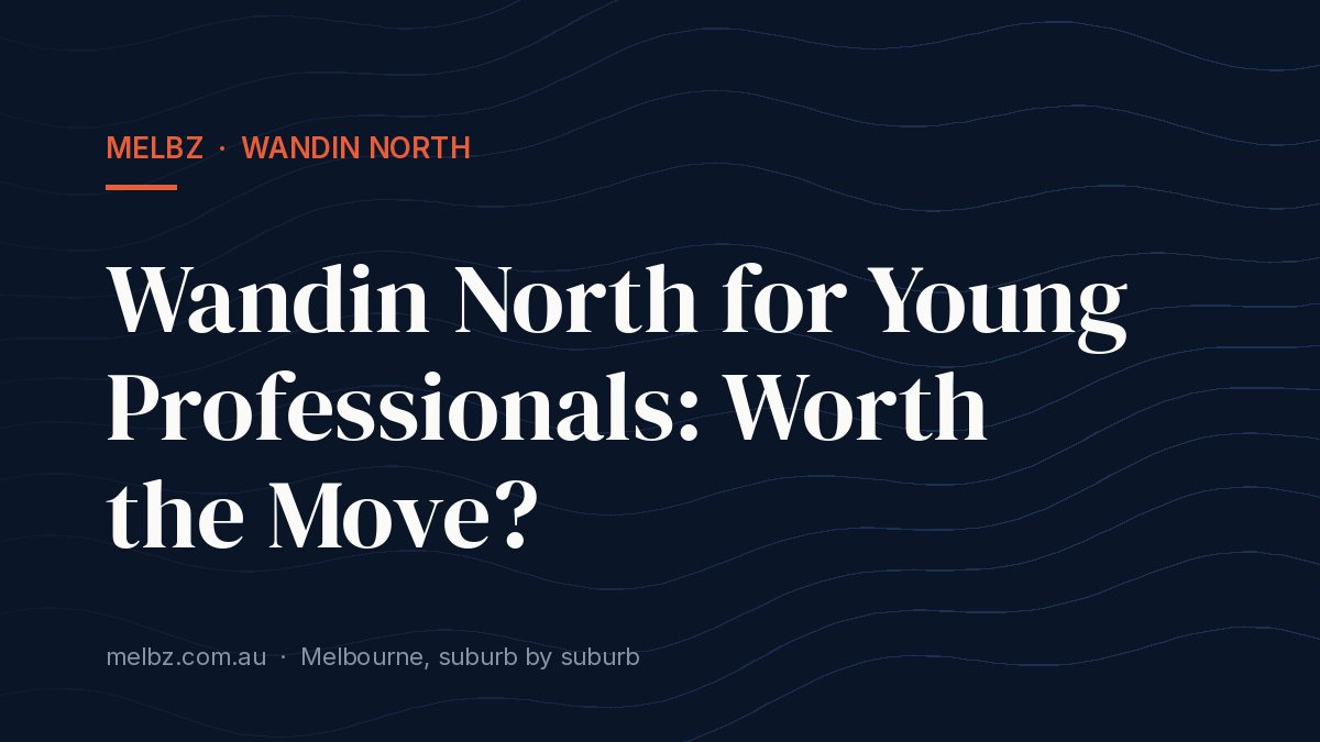 Title card: Wandin North for Young Professionals: Worth the Move?