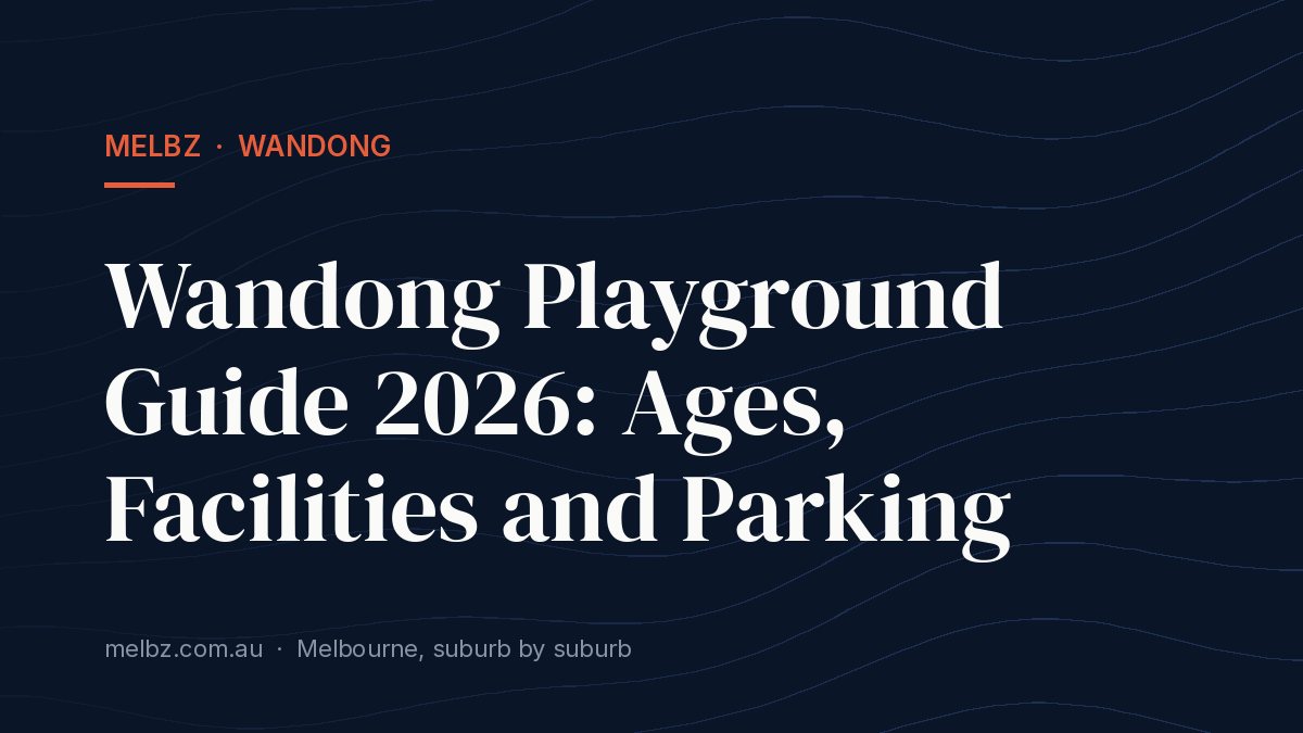 Title card: Wandong Playground Guide 2026: Ages, Facilities and Parking