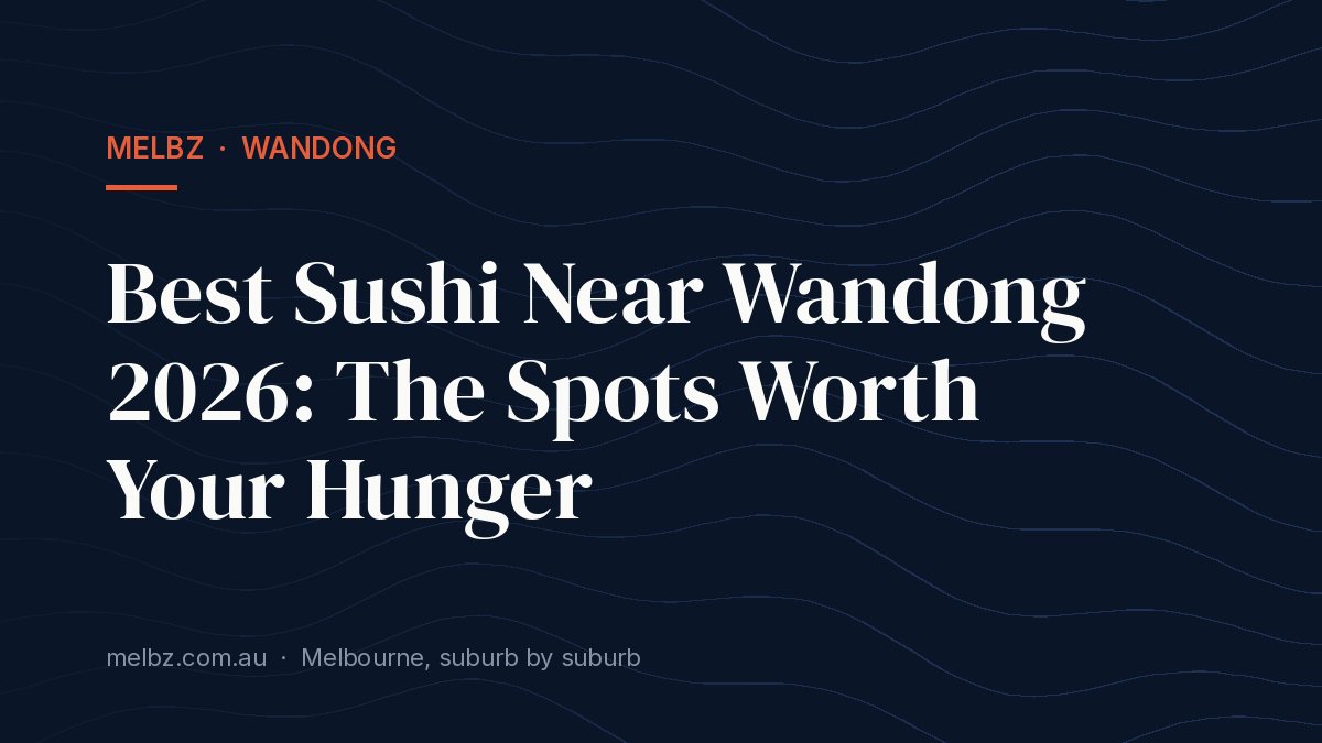 Title card: Best Sushi Near Wandong 2026: The Spots Worth Your Hunger