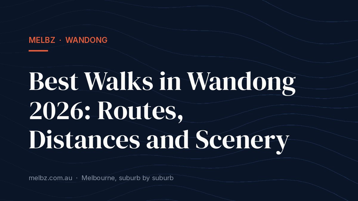 Title card: Best Walks in Wandong 2026: Routes, Distances and Scenery