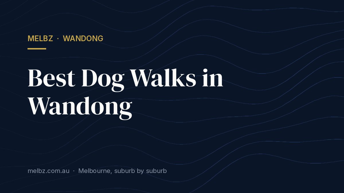 Title card: Best Dog Walks in Wandong