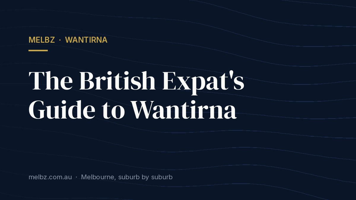 Title card: The British Expat's Guide to Wantirna