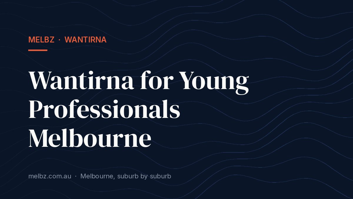 Title card: Wantirna for Young Professionals Melbourne