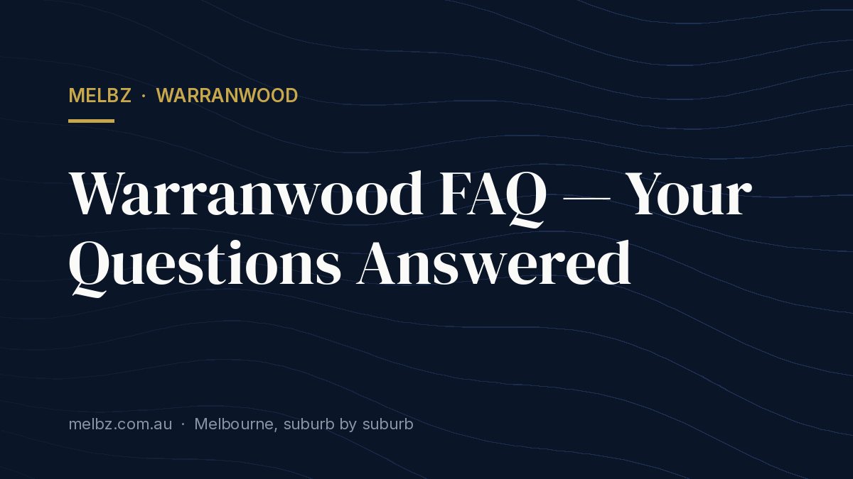 Title card: Warranwood FAQ — Your Questions Answered