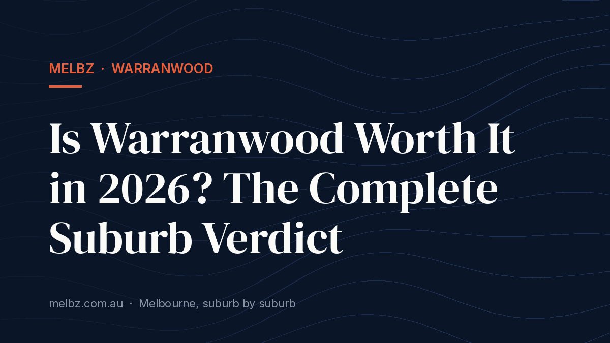 Title card: Is Warranwood Worth It in 2026? The Complete Suburb Verdict
