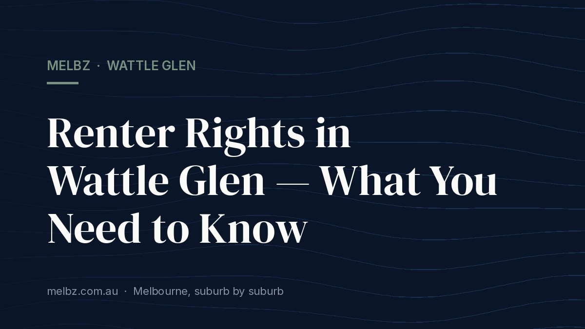 Title card: Renter Rights in Wattle Glen — What You Need to Know