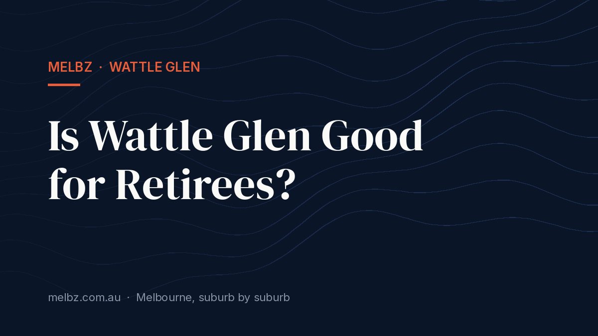 Title card: Is Wattle Glen Good for Retirees?